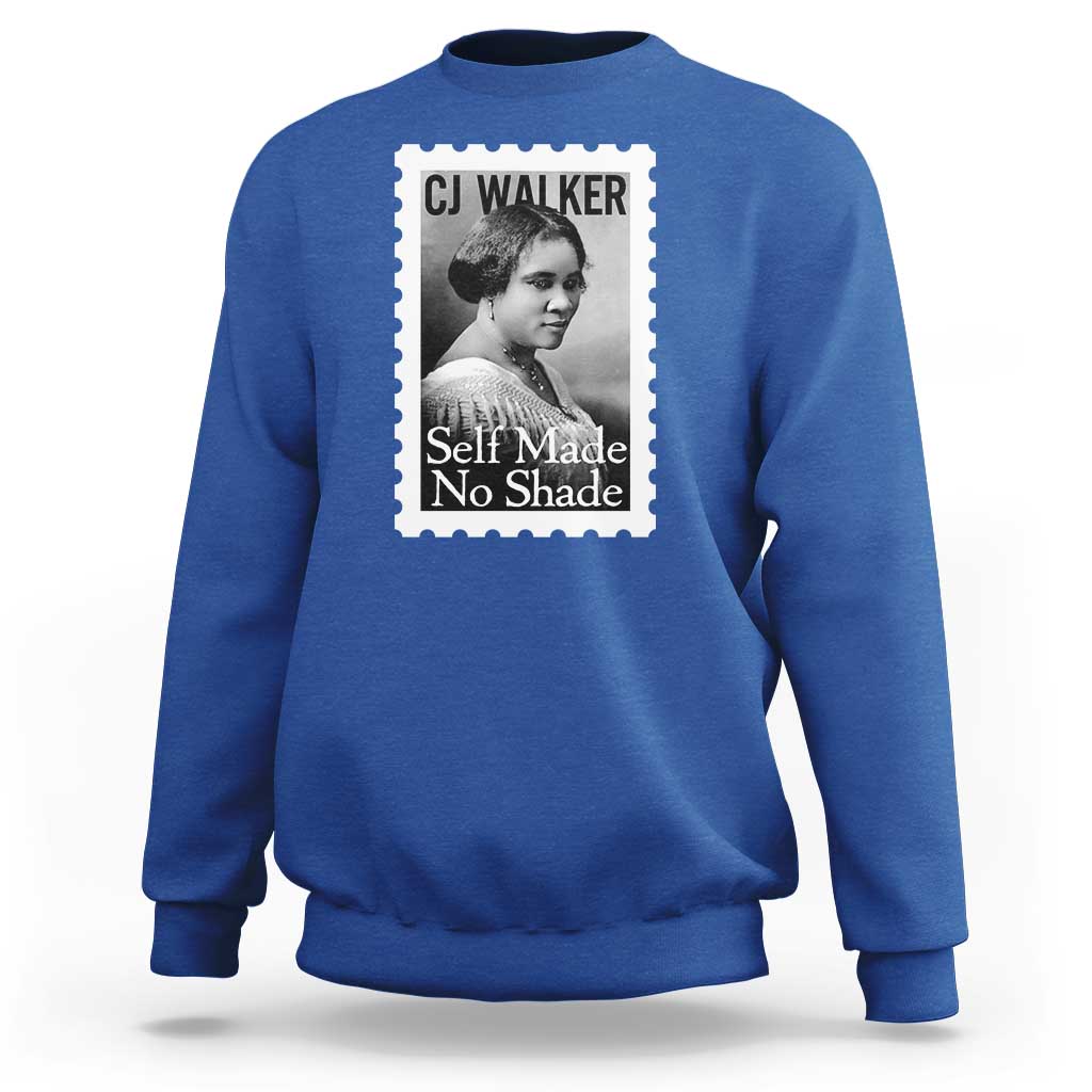 Madam CJ Walker Sweatshirt Strong Black Woman Leader - Wonder Print Shop