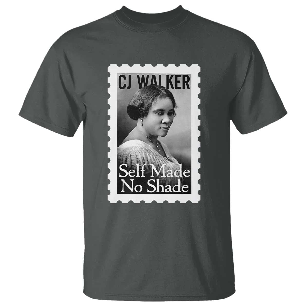 Madam CJ Walker T Shirt Strong Black Woman Leader - Wonder Print Shop