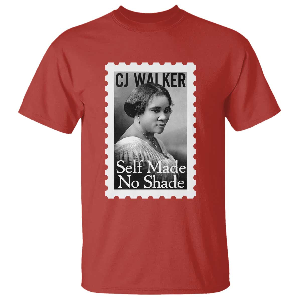 Madam CJ Walker T Shirt Strong Black Woman Leader - Wonder Print Shop