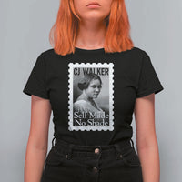 Madam CJ Walker T Shirt For Women Strong Black Woman Leader - Wonder Print Shop