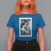 Madam CJ Walker T Shirt For Women Strong Black Woman Leader - Wonder Print Shop