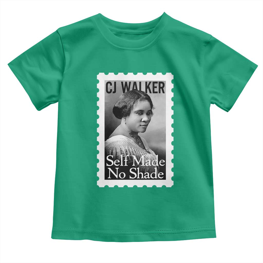 Madam CJ Walker Toddler T Shirt Strong Black Woman Leader - Wonder Print Shop