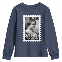 Madam CJ Walker Youth Sweatshirt Strong Black Woman Leader - Wonder Print Shop