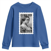 Madam CJ Walker Youth Sweatshirt Strong Black Woman Leader - Wonder Print Shop