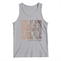Madam CJ Walker Quote Tank Top Get Up And Make Opportunities - Wonder Print Shop