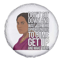 Madam CJ Walker Quote Spare Tire Cover Do Not Sit Down And Wait For Opportunities - Wonder Print Shop