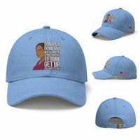 Madam CJ Walker Quote Baseball Cap Do Not Sit Down And Wait For Opportunities
