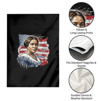 Madam CJ Walker Patriotic Garden Flag Strong Black Woman Leader - Wonder Print Shop