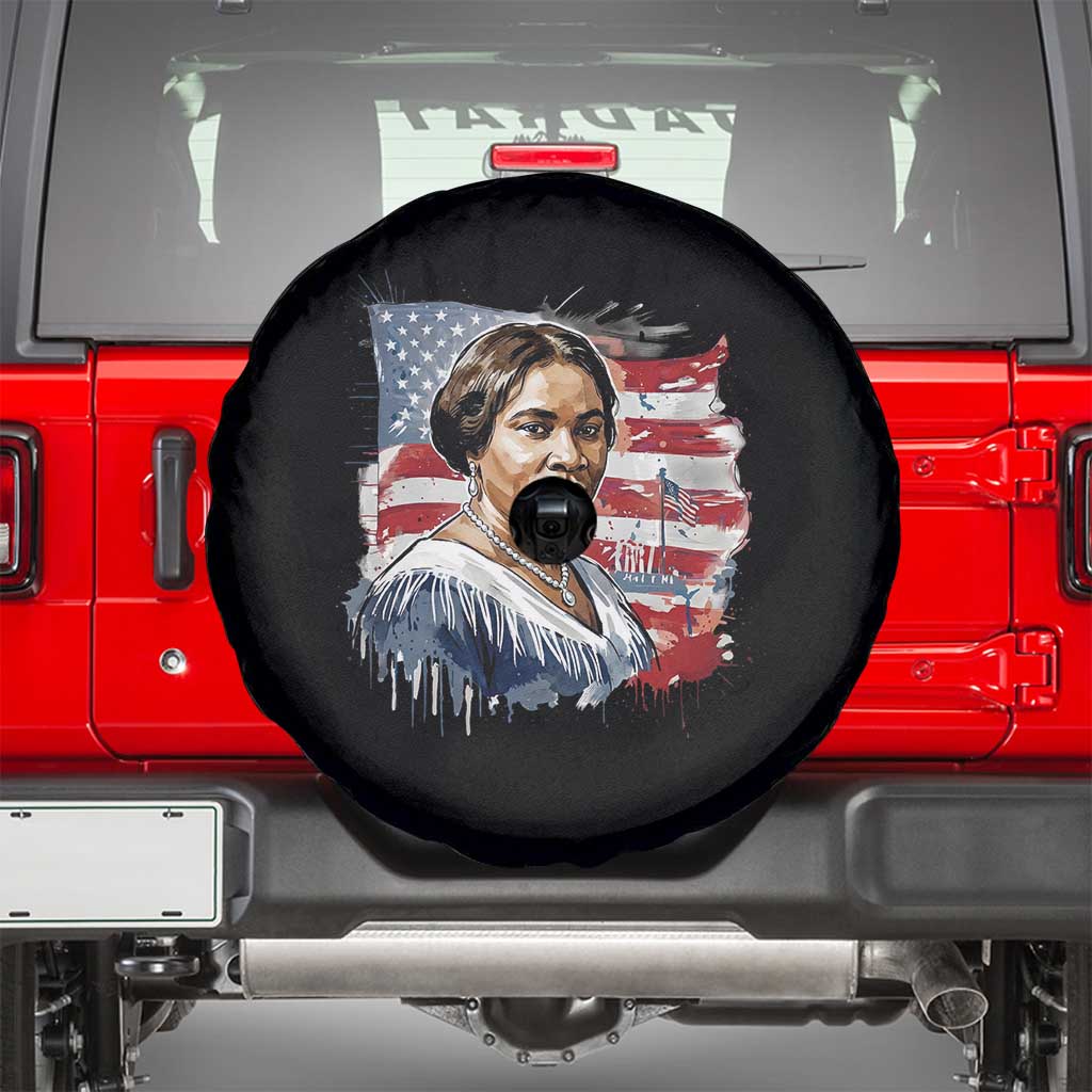 Madam CJ Walker Patriotic Spare Tire Cover Strong Black Woman Leader - Wonder Print Shop