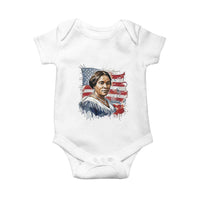 Madam CJ Walker Patriotic Baby Onesie Strong Black Woman Leader - Wonder Print Shop