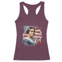 Madam CJ Walker Patriotic Racerback Tank Top Strong Black Woman Leader - Wonder Print Shop