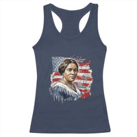 Madam CJ Walker Patriotic Racerback Tank Top Strong Black Woman Leader - Wonder Print Shop