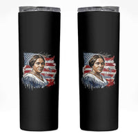 Madam CJ Walker Patriotic Skinny Tumbler Strong Black Woman Leader - Wonder Print Shop