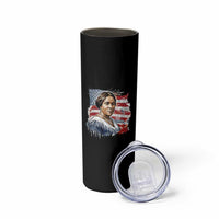 Madam CJ Walker Patriotic Skinny Tumbler Strong Black Woman Leader - Wonder Print Shop
