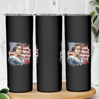 Madam CJ Walker Patriotic Skinny Tumbler Strong Black Woman Leader - Wonder Print Shop