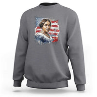 Madam CJ Walker Patriotic Sweatshirt Strong Black Woman Leader - Wonder Print Shop
