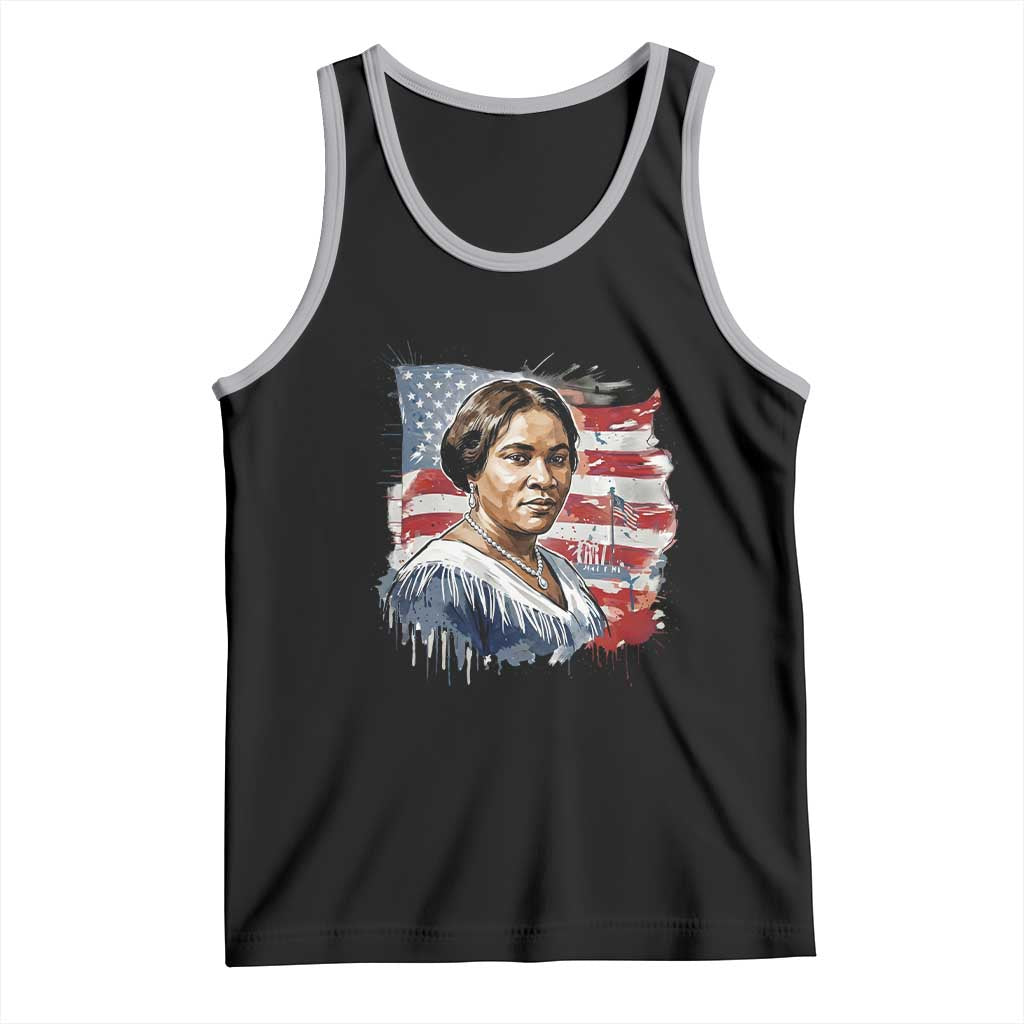 Madam CJ Walker Patriotic Tank Top Strong Black Woman Leader - Wonder Print Shop