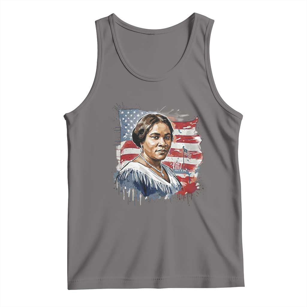 Madam CJ Walker Patriotic Tank Top Strong Black Woman Leader - Wonder Print Shop
