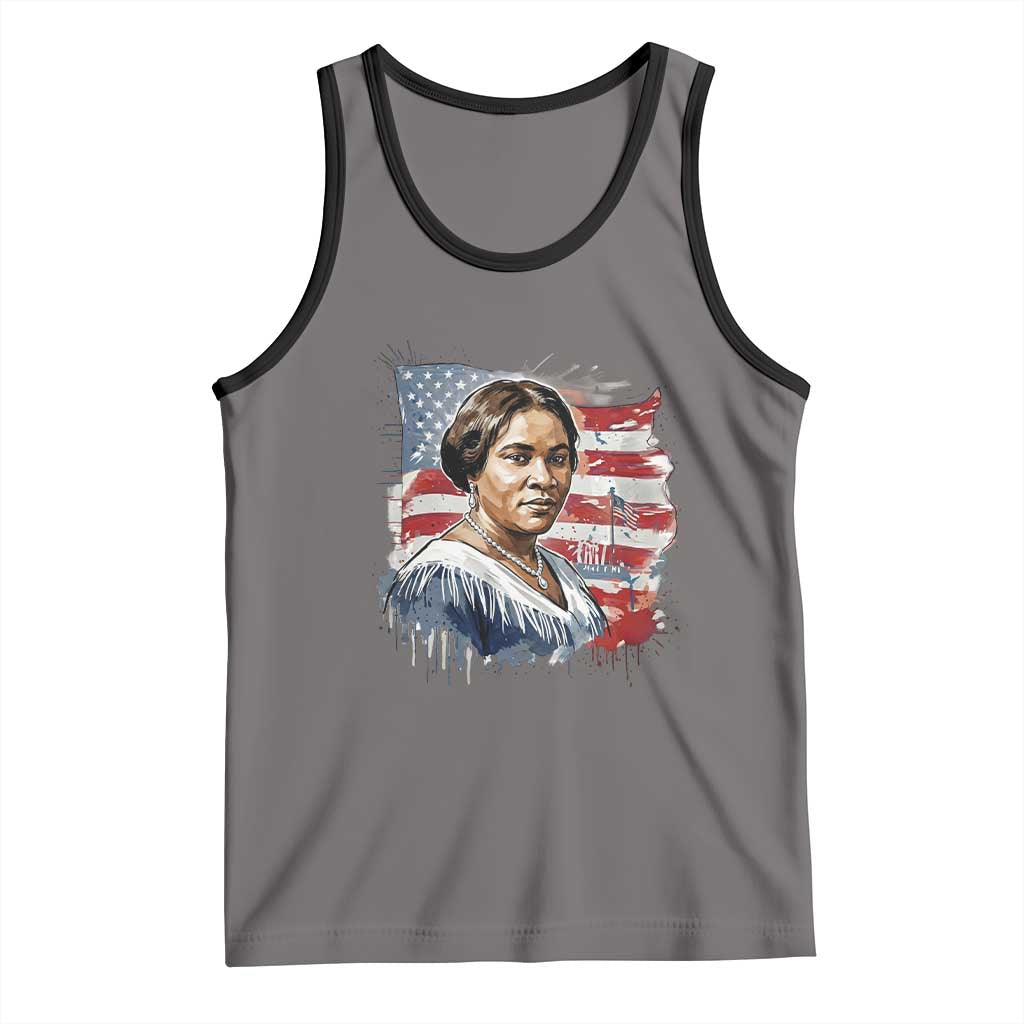 Madam CJ Walker Patriotic Tank Top Strong Black Woman Leader - Wonder Print Shop