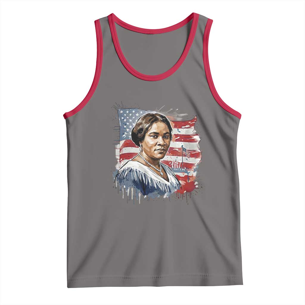 Madam CJ Walker Patriotic Tank Top Strong Black Woman Leader - Wonder Print Shop