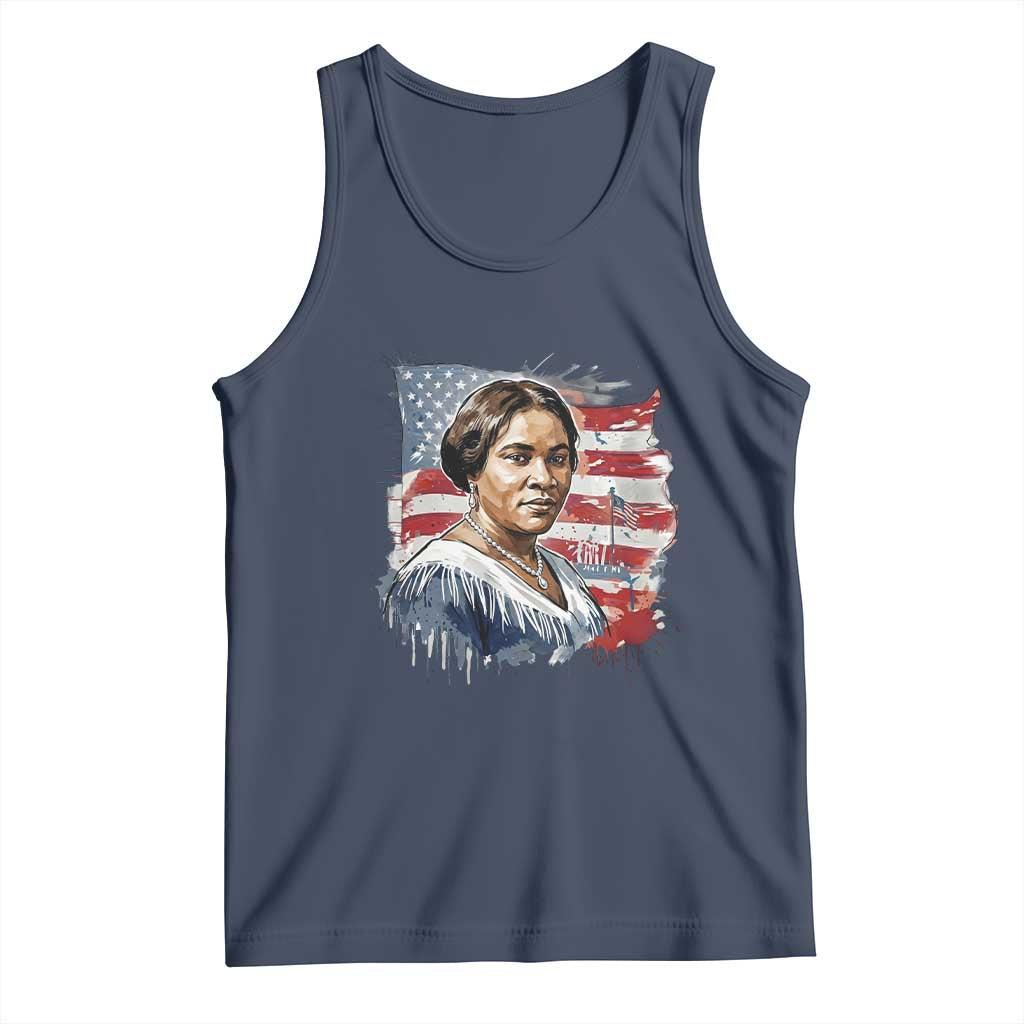 Madam CJ Walker Patriotic Tank Top Strong Black Woman Leader - Wonder Print Shop