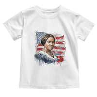 Madam CJ Walker Patriotic Toddler T Shirt Strong Black Woman Leader - Wonder Print Shop