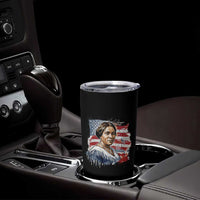 Madam CJ Walker Patriotic Tumbler Cup Strong Black Woman Leader - Wonder Print Shop