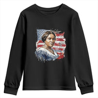 Madam CJ Walker Patriotic Youth Sweatshirt Strong Black Woman Leader - Wonder Print Shop