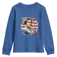 Madam CJ Walker Patriotic Youth Sweatshirt Strong Black Woman Leader - Wonder Print Shop