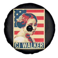 Madam CJ Walker Patriotic Spare Tire Cover Black History Month Gift - Wonder Print Shop