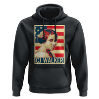 Madam CJ Walker Patriotic Hoodie Black History Month Gift - Wonder Print Shop