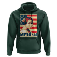 Madam CJ Walker Patriotic Hoodie Black History Month Gift - Wonder Print Shop