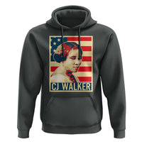 Madam CJ Walker Patriotic Hoodie Black History Month Gift - Wonder Print Shop