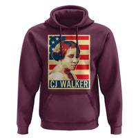 Madam CJ Walker Patriotic Hoodie Black History Month Gift - Wonder Print Shop