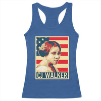 Madam CJ Walker Patriotic Racerback Tank Top Black History Month Gift - Wonder Print Shop