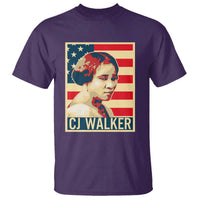 Madam CJ Walker Patriotic T Shirt Black History Month Gift - Wonder Print Shop