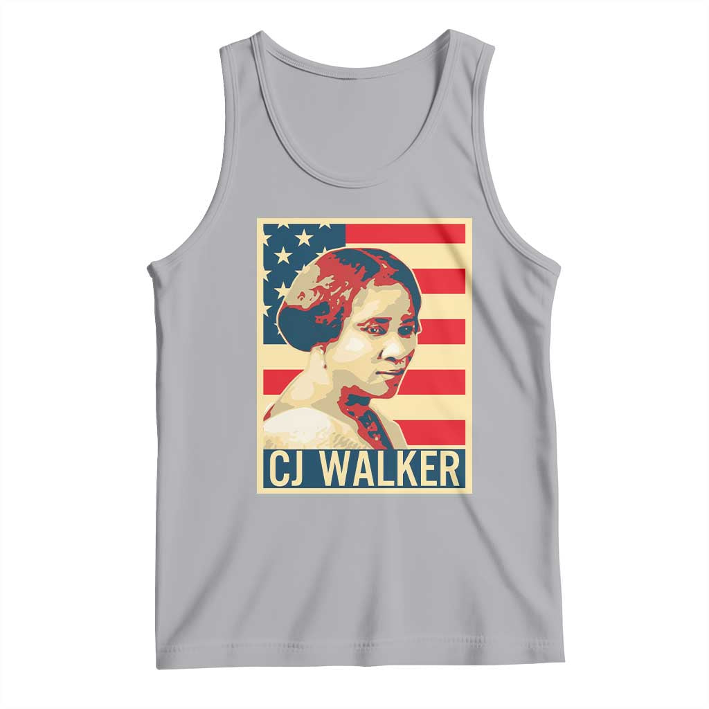 Madam CJ Walker Patriotic Tank Top Black History Month Gift - Wonder Print Shop