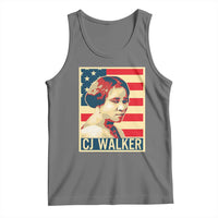 Madam CJ Walker Patriotic Tank Top Black History Month Gift - Wonder Print Shop