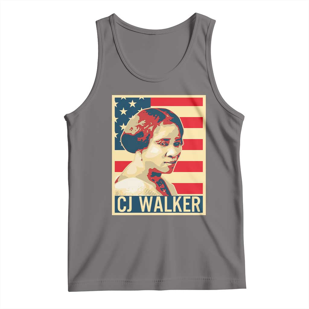 Madam CJ Walker Patriotic Tank Top Black History Month Gift - Wonder Print Shop