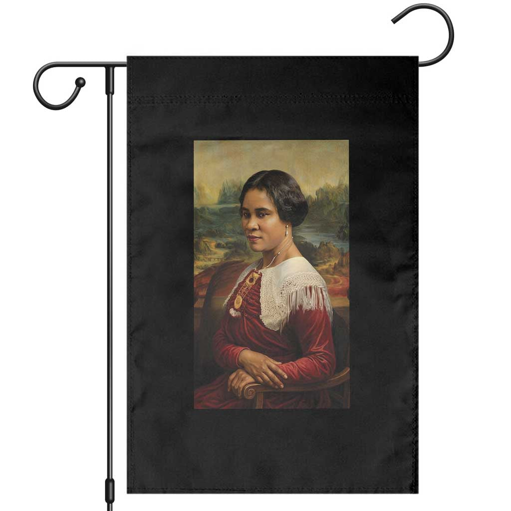 Madam CJ Walker Mona Lisa Garden Flag Black History Month Gift - Wonder Print Shop
