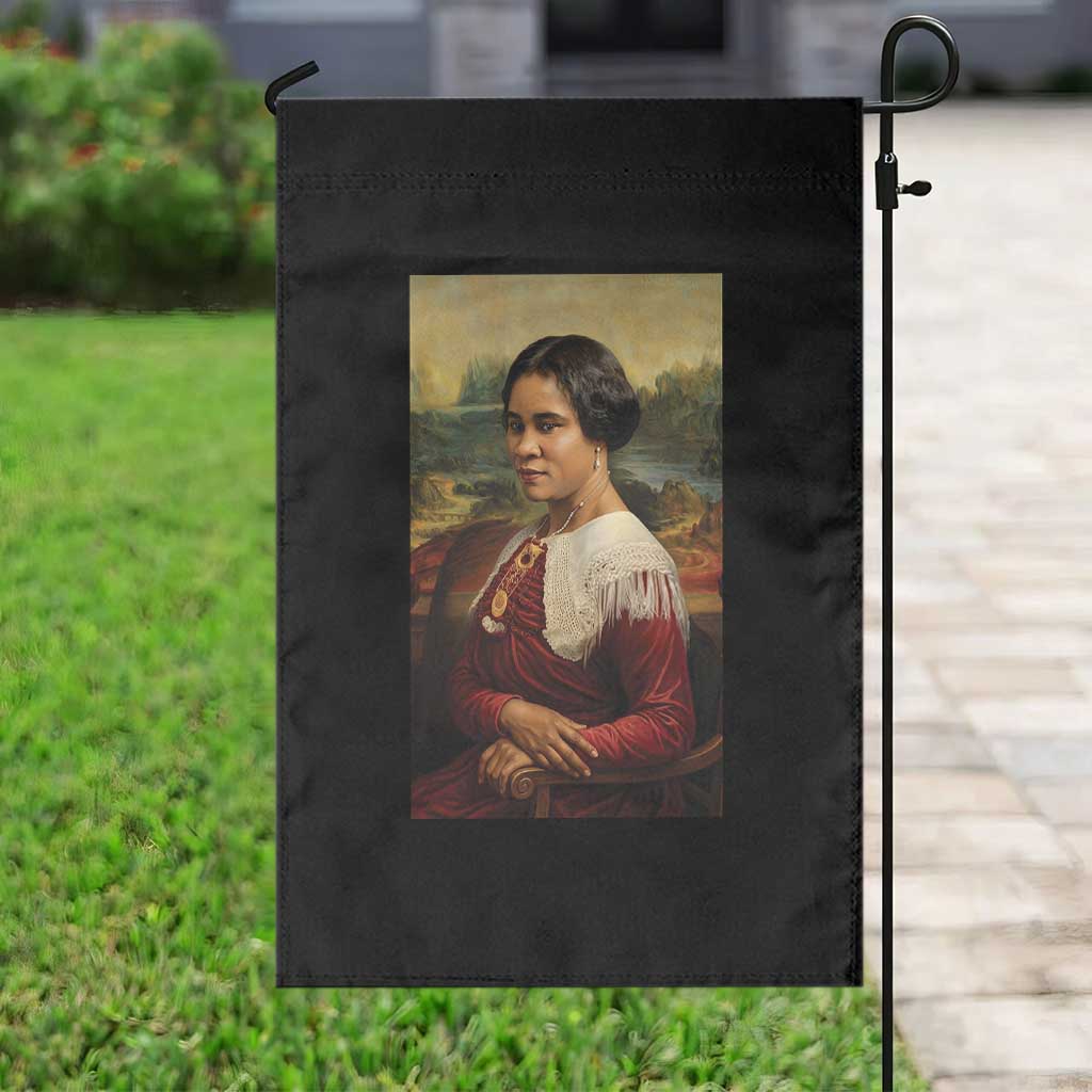 Madam CJ Walker Mona Lisa Garden Flag Black History Month Gift - Wonder Print Shop