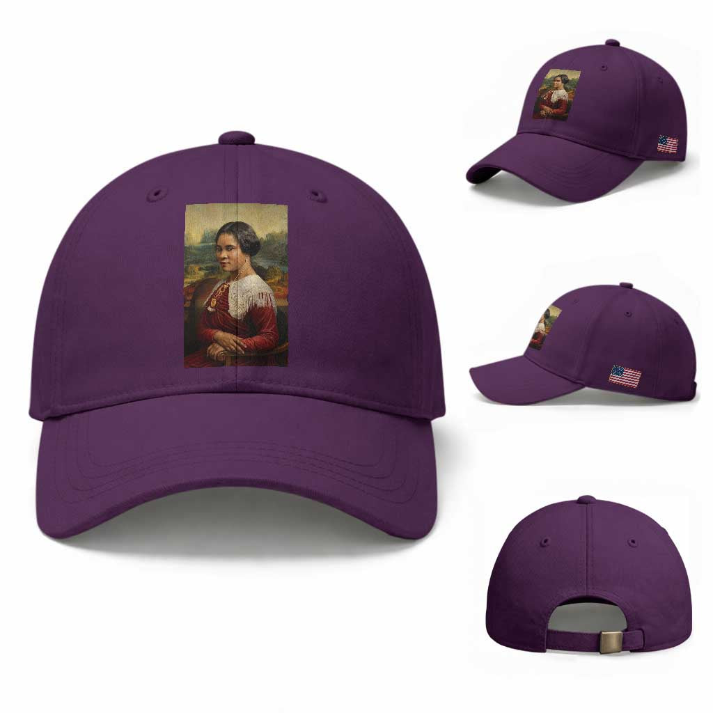 Madam CJ Walker Mona Lisa Baseball Cap Black History Month Gift