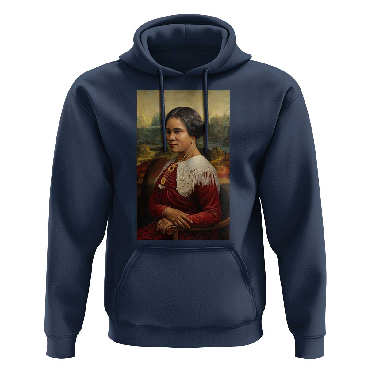 Madam CJ Walker Mona Lisa Hoodie Black History Month Gift - Wonder Print Shop