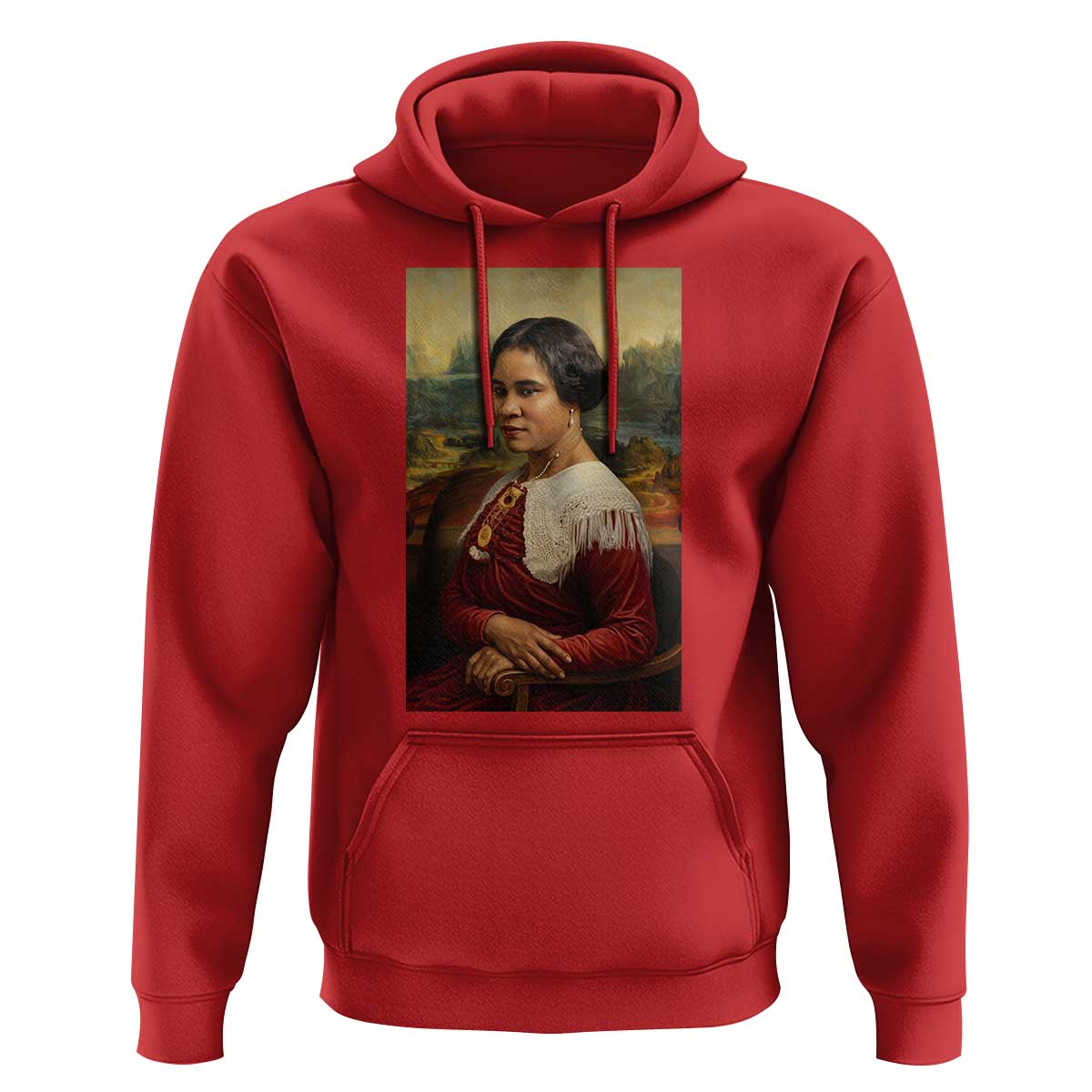 Madam CJ Walker Mona Lisa Hoodie Black History Month Gift - Wonder Print Shop
