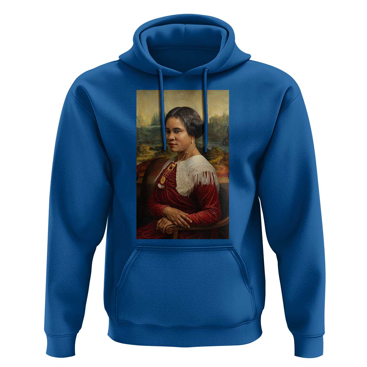 Madam CJ Walker Mona Lisa Hoodie Black History Month Gift - Wonder Print Shop