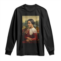 Madam CJ Walker Mona Lisa Long Sleeve Shirt Black History Month Gift - Wonder Print Shop