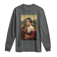 Madam CJ Walker Mona Lisa Long Sleeve Shirt Black History Month Gift - Wonder Print Shop