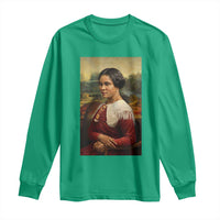 Madam CJ Walker Mona Lisa Long Sleeve Shirt Black History Month Gift - Wonder Print Shop