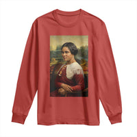 Madam CJ Walker Mona Lisa Long Sleeve Shirt Black History Month Gift - Wonder Print Shop