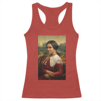 Madam CJ Walker Mona Lisa Racerback Tank Top Black History Month Gift - Wonder Print Shop